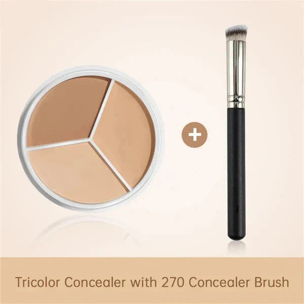 SkinBlend™ | Dreifarbige Concealer-Palette mit Pinsel