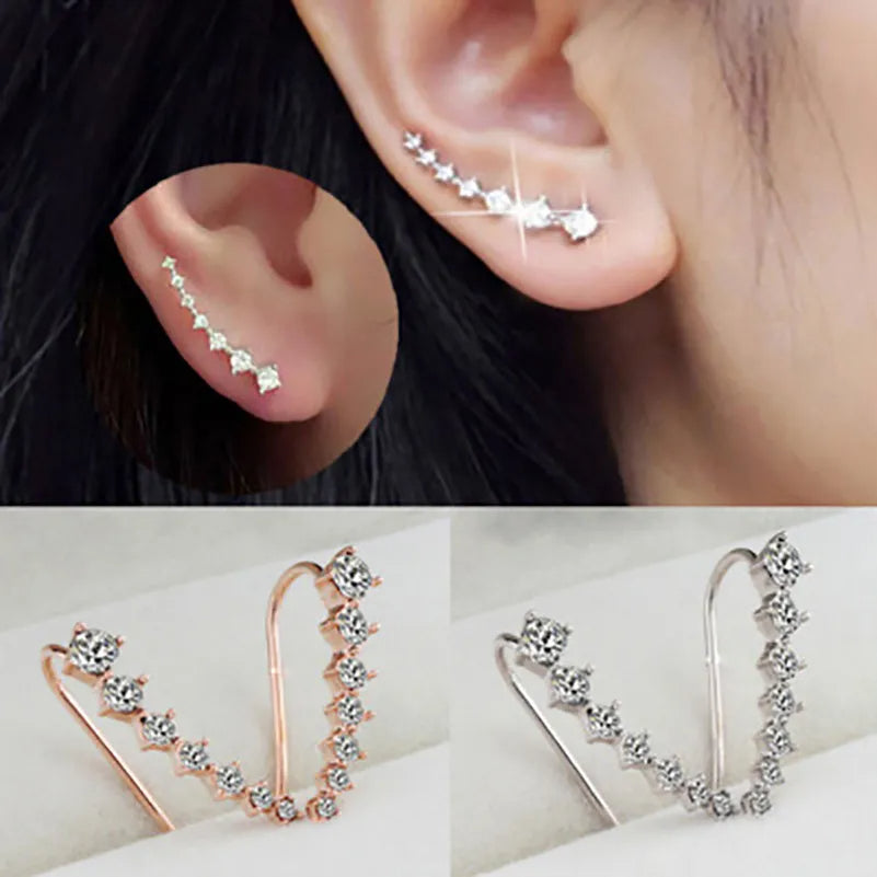 Holly™ – Funkelnde Stern-Ohrringe mit Diamantglanz