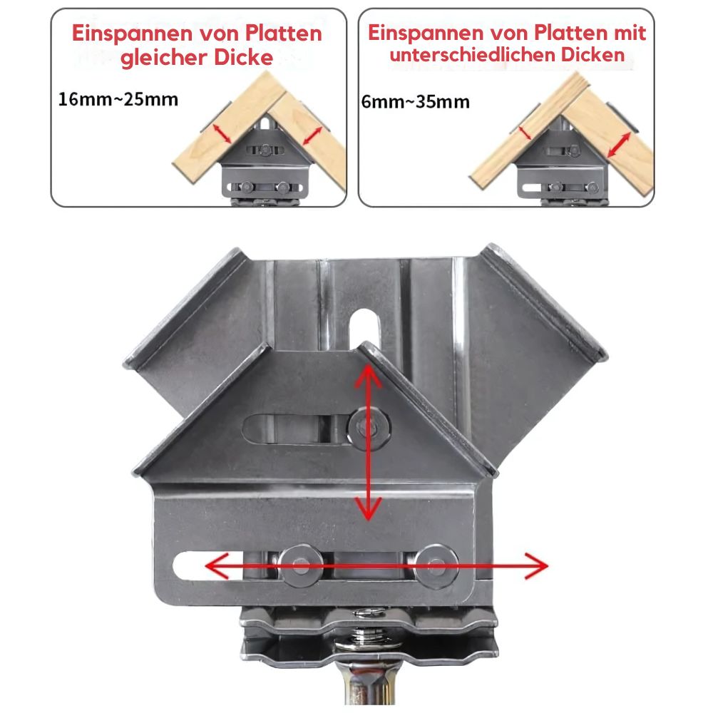 PreciseAngle™ | Eckklemmen aus Edelstahl