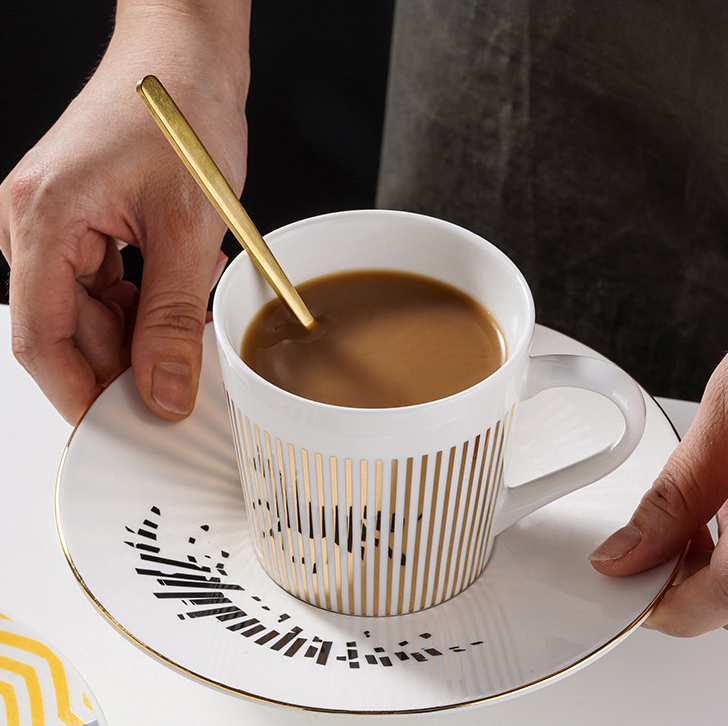 Owronline - Moving Reflection Kreative Kaffeetasse Spiegel Reflexion Kaffeebecher