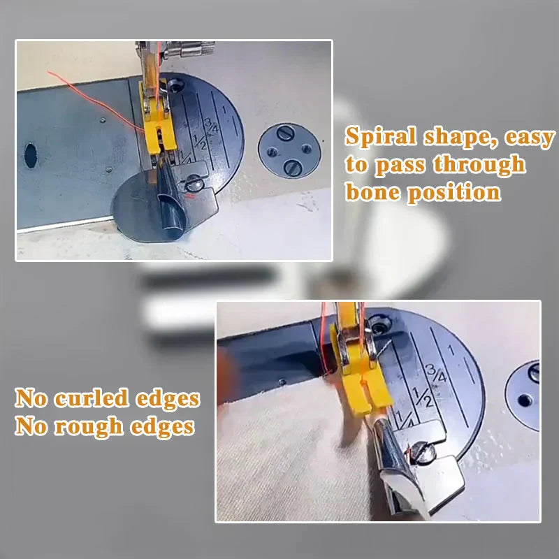 SewPerfekt™ – Präzisions-Spiralnahtfuß zum Nähen