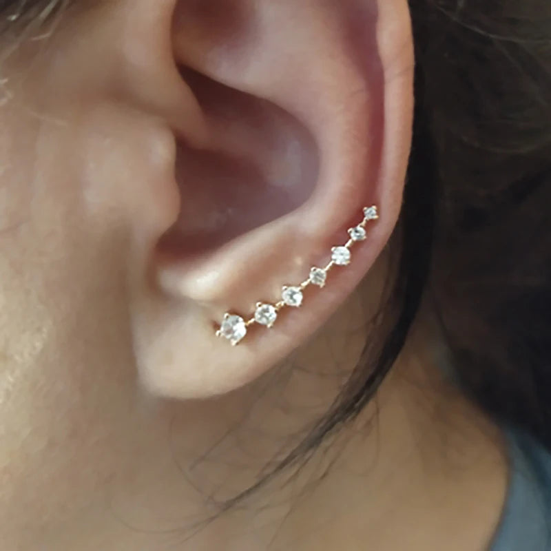 Holly™ – Funkelnde Stern-Ohrringe mit Diamantglanz