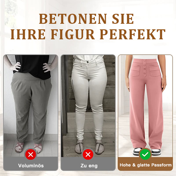 ComfortPlus™ | Lässige Stretch-Hose mit hoher Taille für Frauen