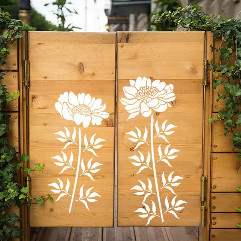 FlowerCraft™ | Große dekorative Blumenschablonen