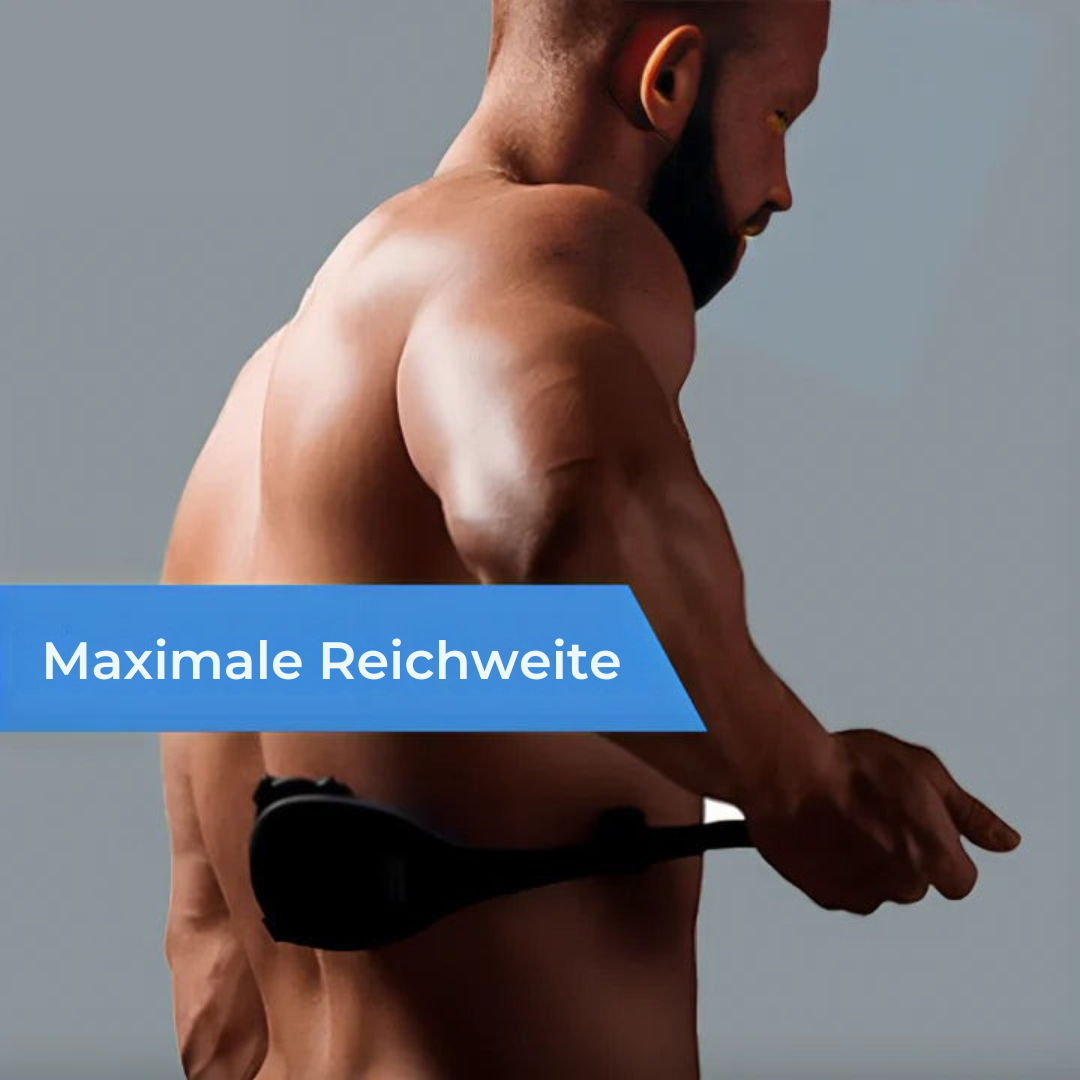 BackGlide™ Mühelose saubere Rasur
