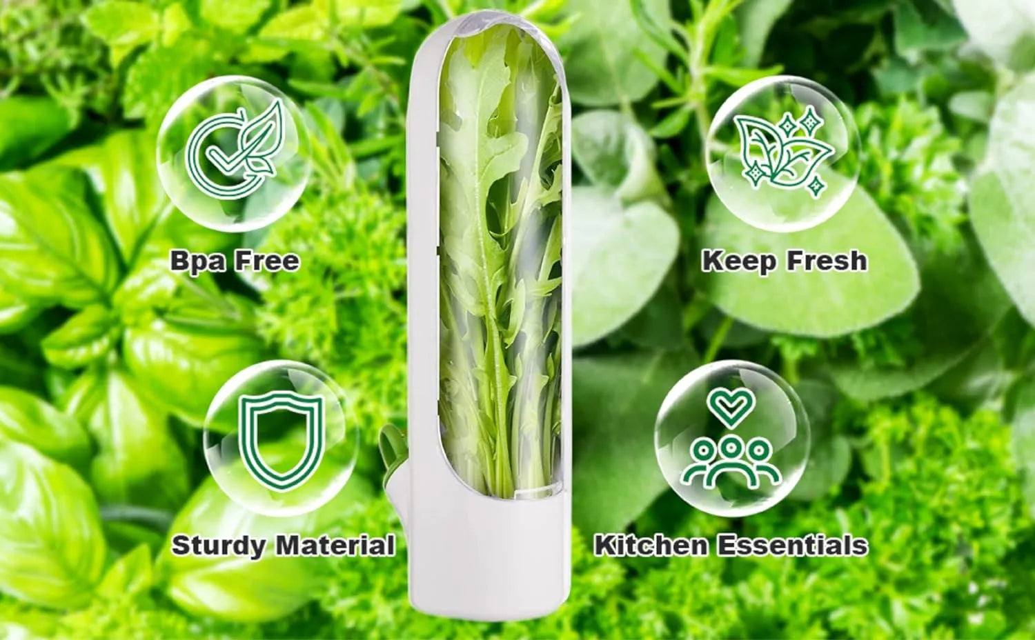 HerbPod™ – Nie wieder welk! Kräuter smart aufbewahren