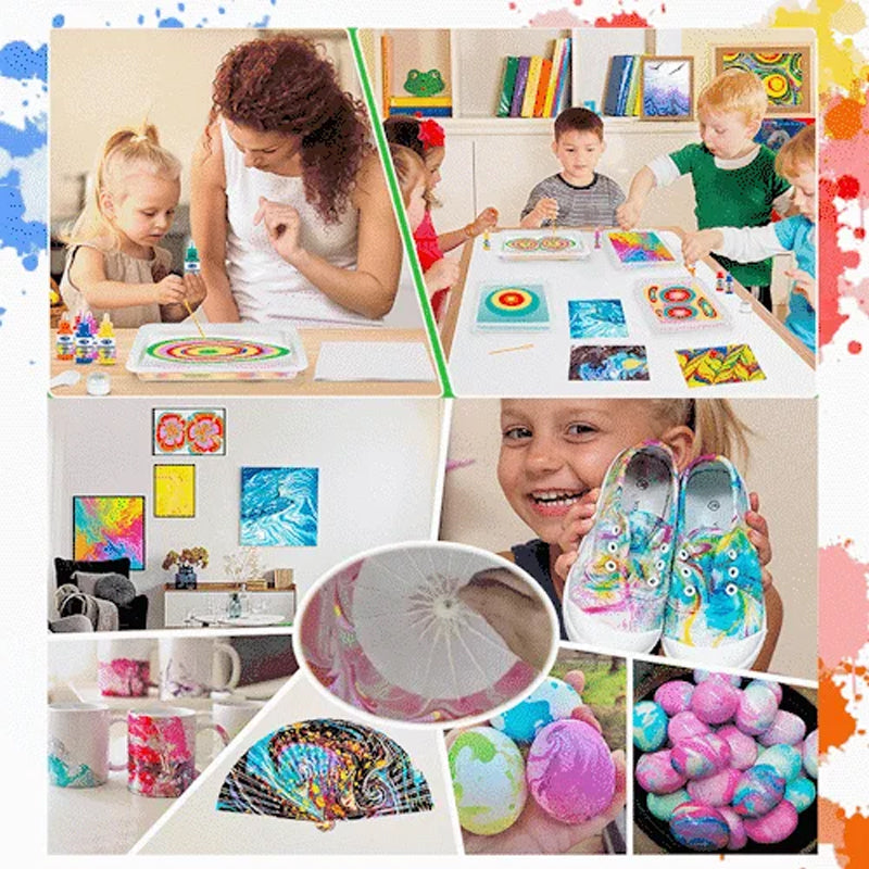 ColorMagic™ – Magische Muster mit Wasser & Farbe