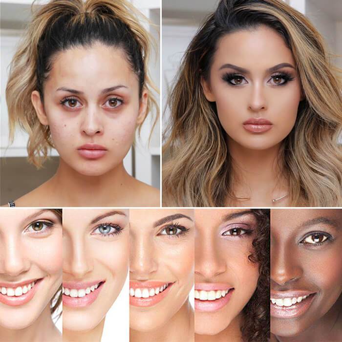 SkinBlend™ | Dreifarbige Concealer-Palette mit Pinsel