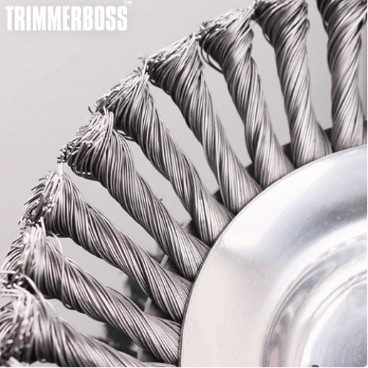 TrimmerBoss™ | Robuste Metall-Schneidkopf für Rasentrimmer