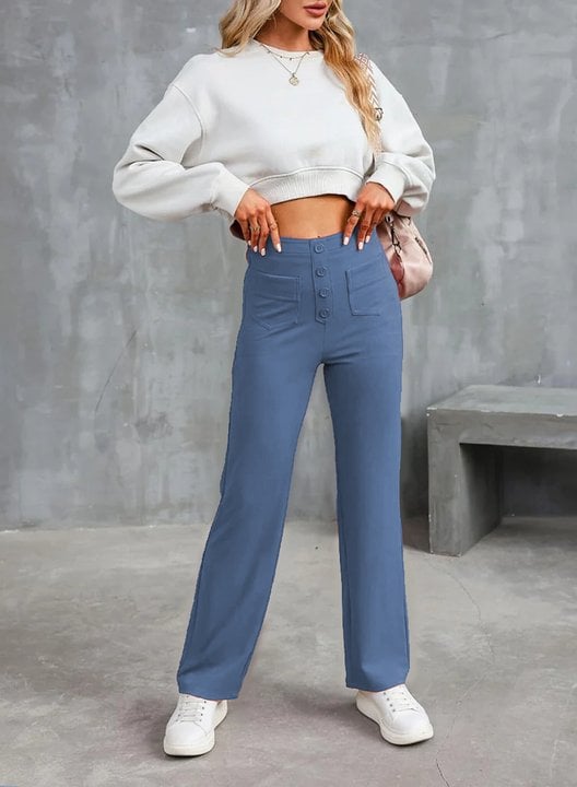 ComfortPlus™ | Lässige Stretch-Hose mit hoher Taille für Frauen