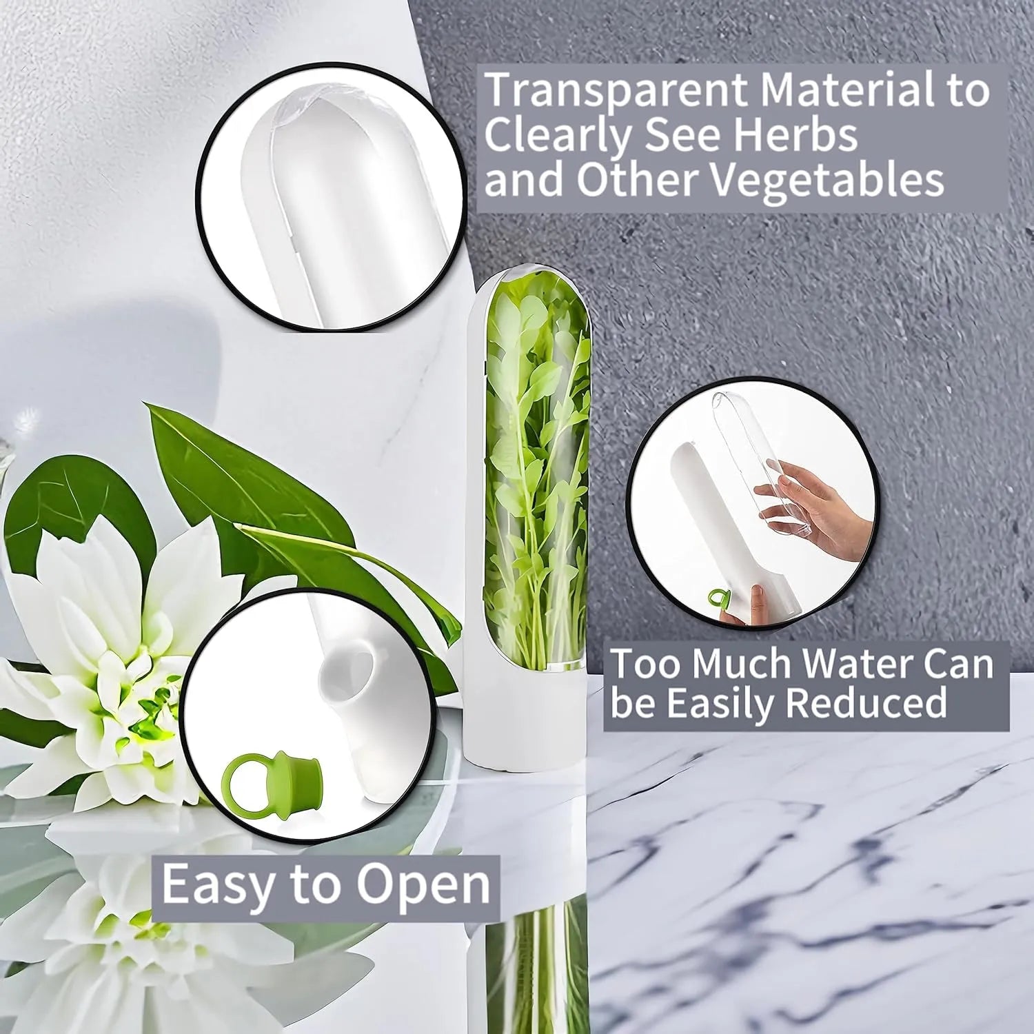 HerbPod™ – Nie wieder welk! Kräuter smart aufbewahren