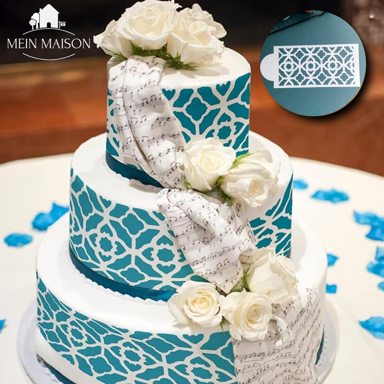 DecoLace™ | DIY-Kuchendekor-Form aus Spitze