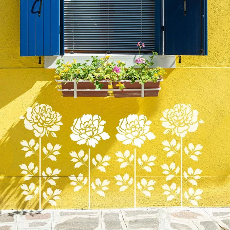 FlowerCraft™ | Große dekorative Blumenschablonen