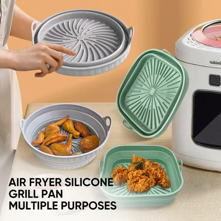 FlexiPan™ | Silikon-Grillpfanne für Heißluftfritteusen