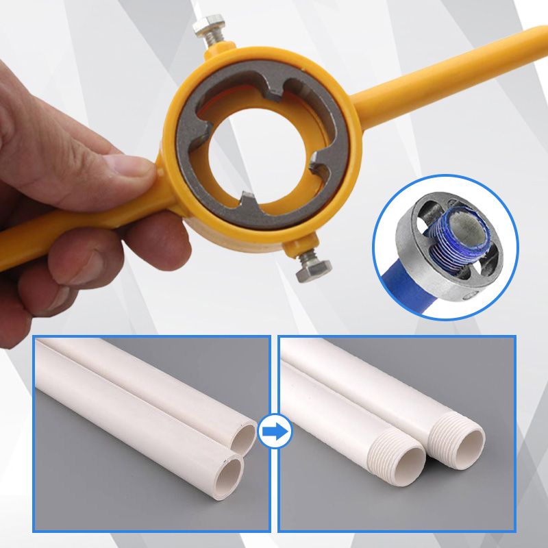 ThreadPro™ | 6-teiliger Gewindeschneidsatz für Kunststoffrohre