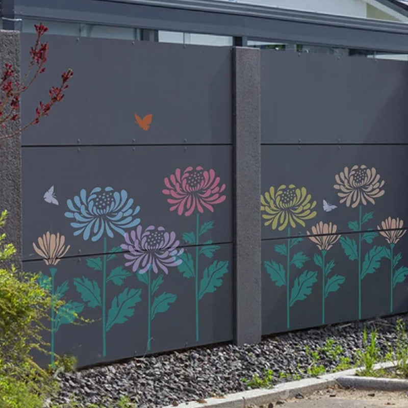 FlowerCraft™ | Große dekorative Blumenschablonen