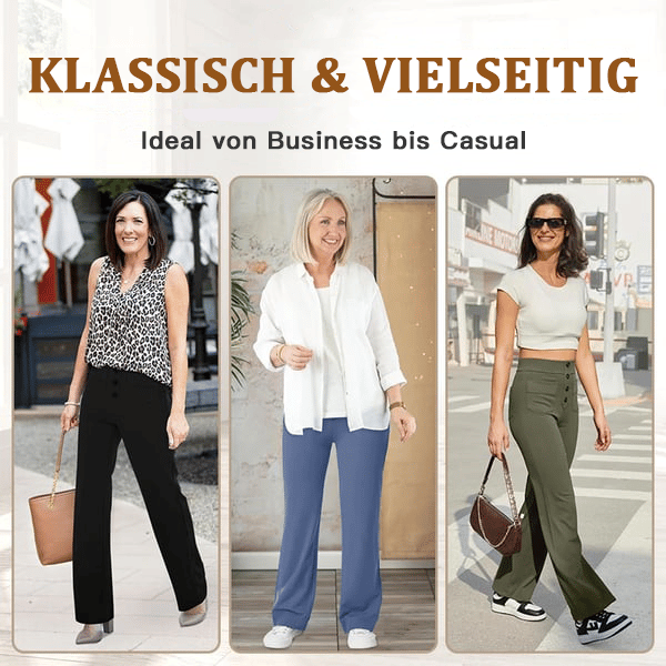 ComfortPlus™ | Lässige Stretch-Hose mit hoher Taille für Frauen