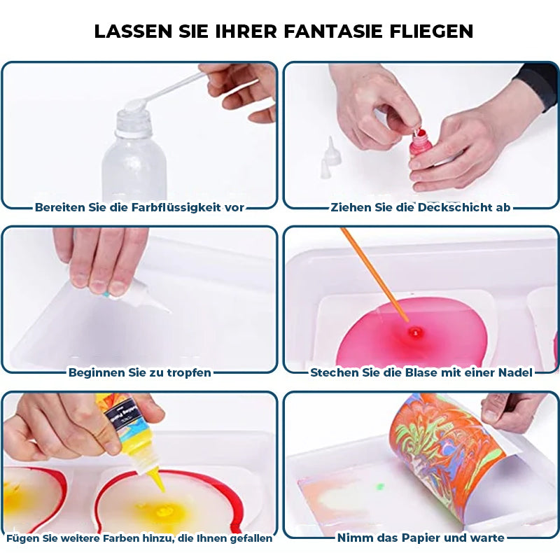 ColorMagic™ – Magische Muster mit Wasser & Farbe