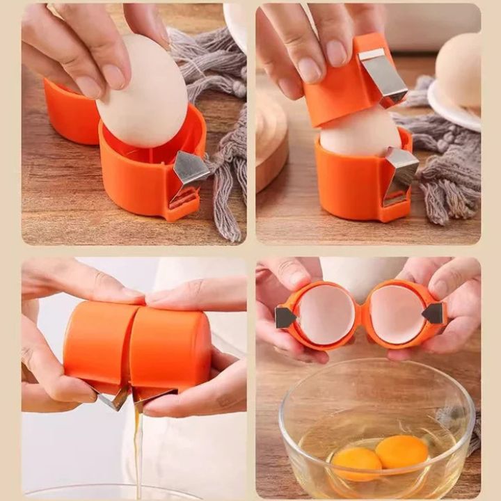 EggCracker™ | Effizienter Eierschalenöffner und -trenner