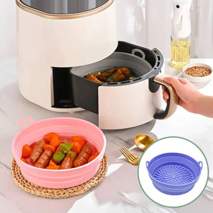FlexiPan™ | Silikon-Grillpfanne für Heißluftfritteusen