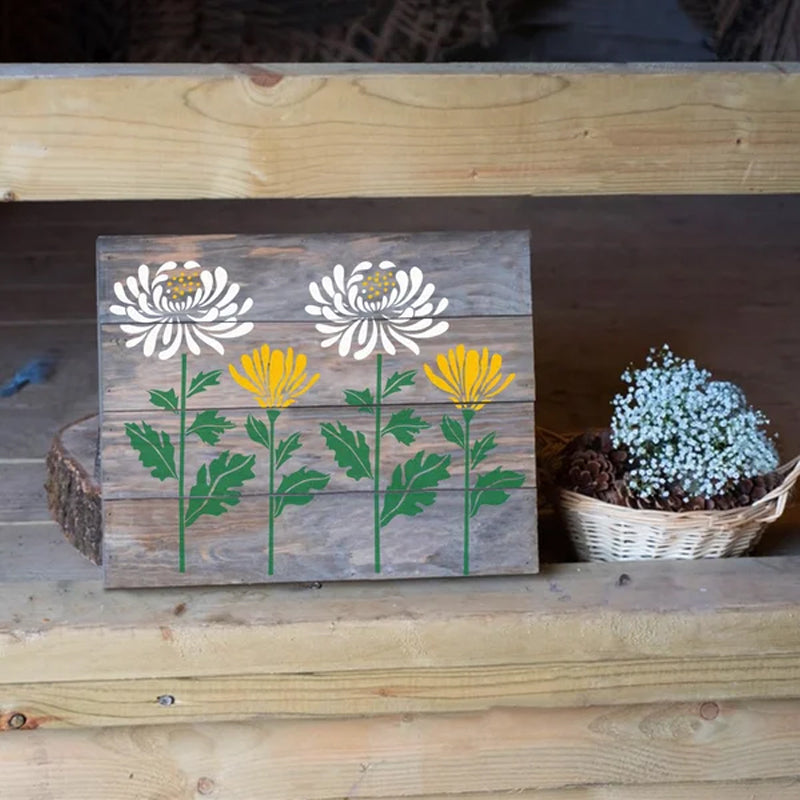 FlowerCraft™ | Große dekorative Blumenschablonen