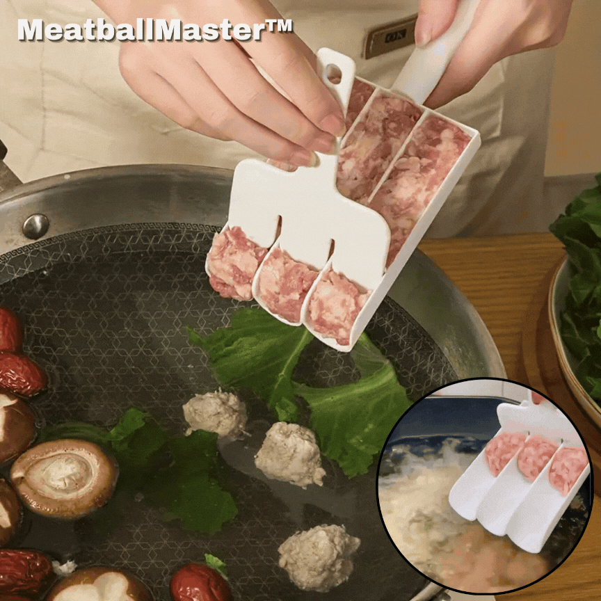 MeatballMaster™ - Bereiten Sie Fleischbällchen in Sekundenschnelle zu!