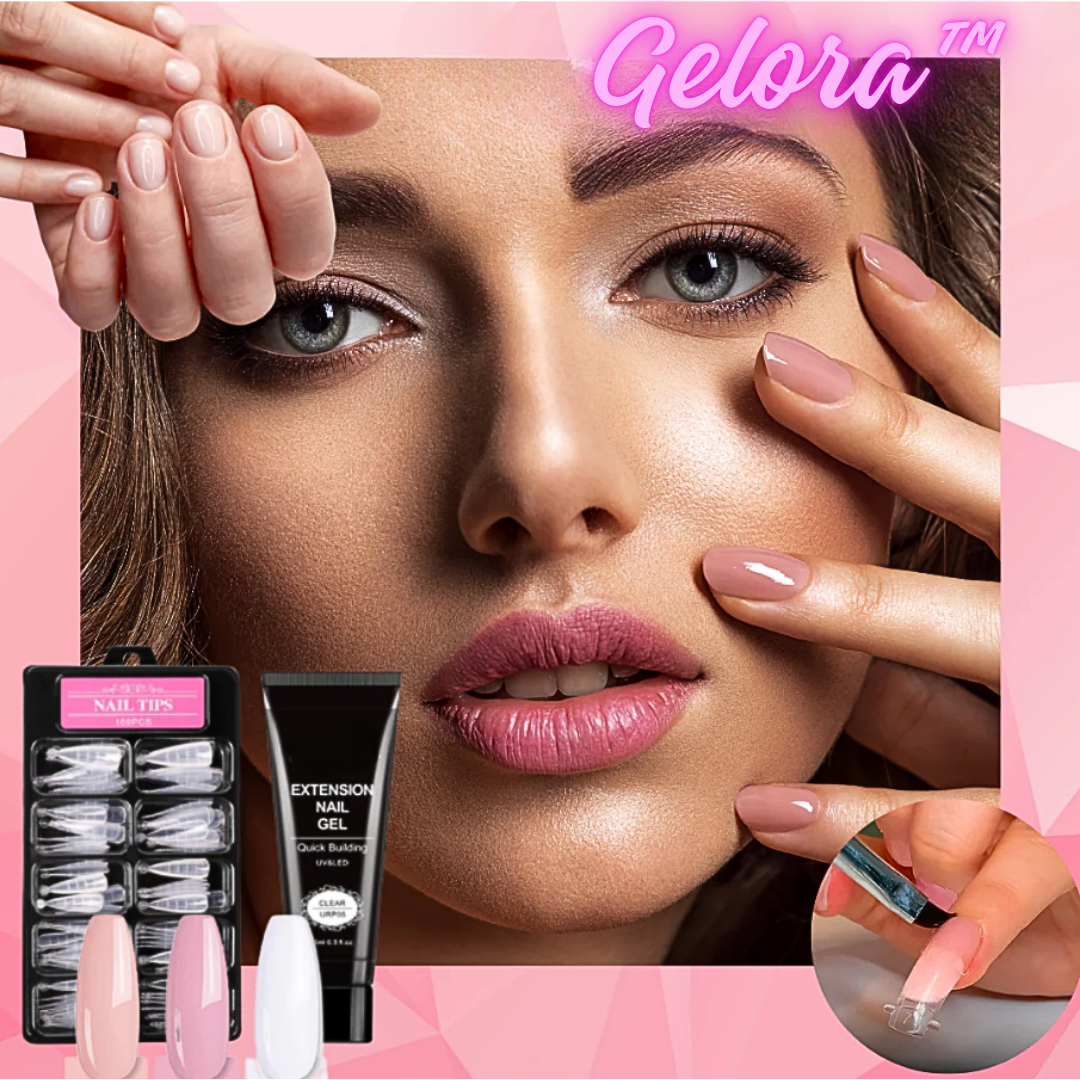 1+1 GRATIS | Gelora™ | DIY Professionelle Polygel-Nagelset