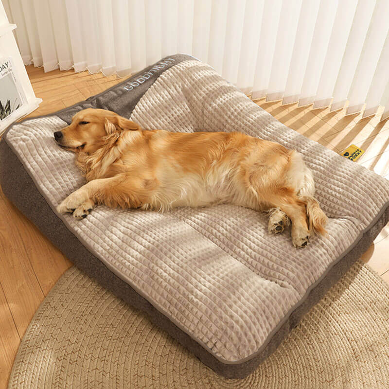 Snuggo™  | Orthopädisches Hundekissenbett mit weichem, waschbarem Bezug [Letzter Tag Rabatt]