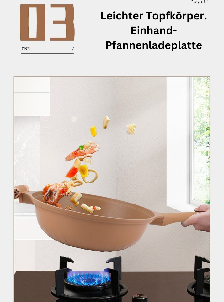 WokMeister™ | Professionelle Non-Stick Wokpande
