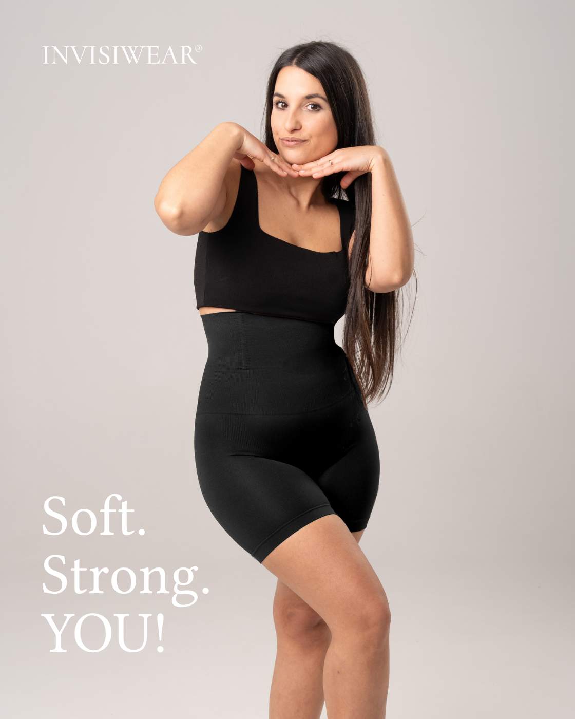 InvisiShape - Formende Shorts mit hoher Taille