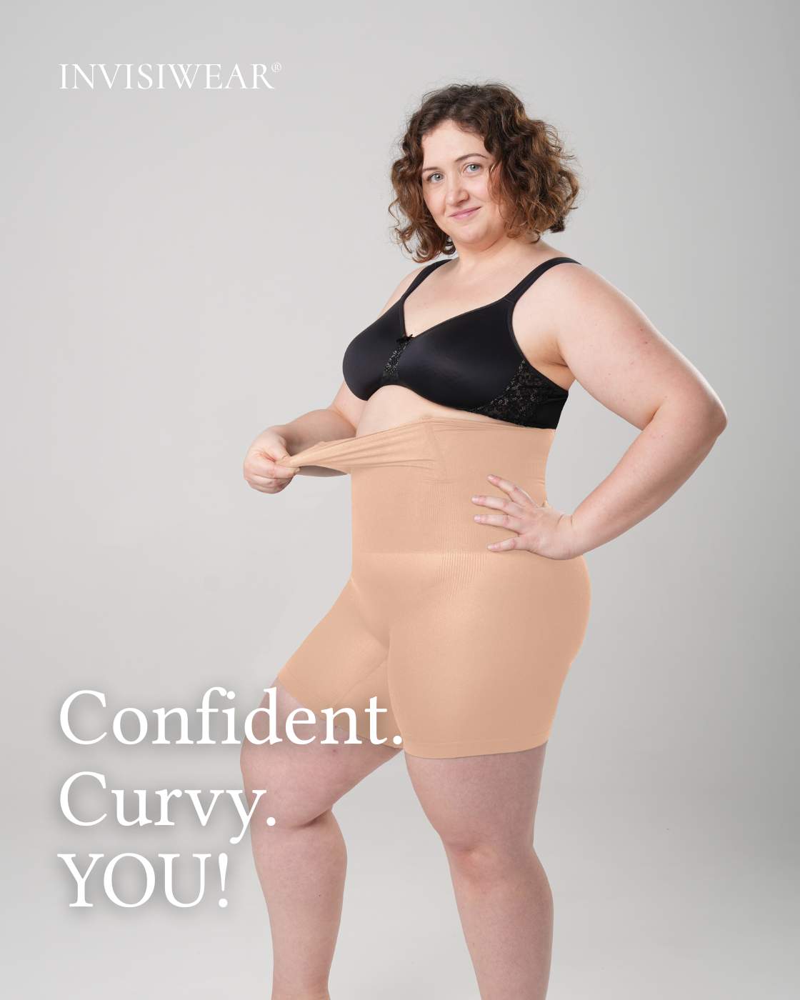 InvisiShape - Formende Shorts mit hoher Taille