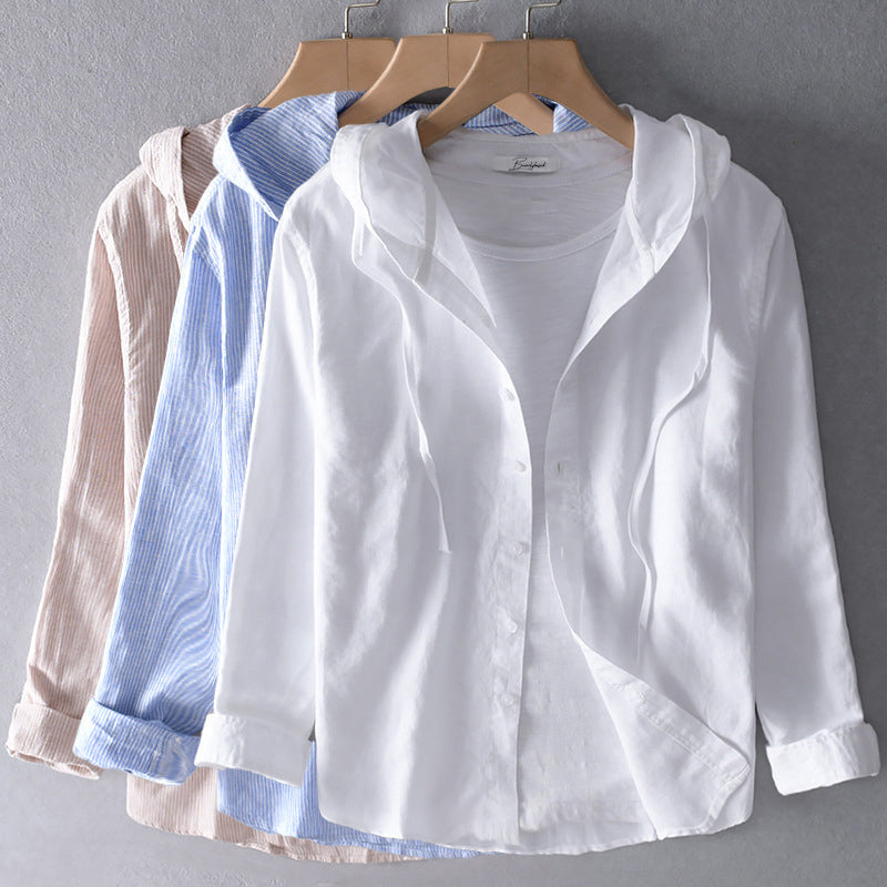 Lina™ | Atmungsaktive Leinenbluse