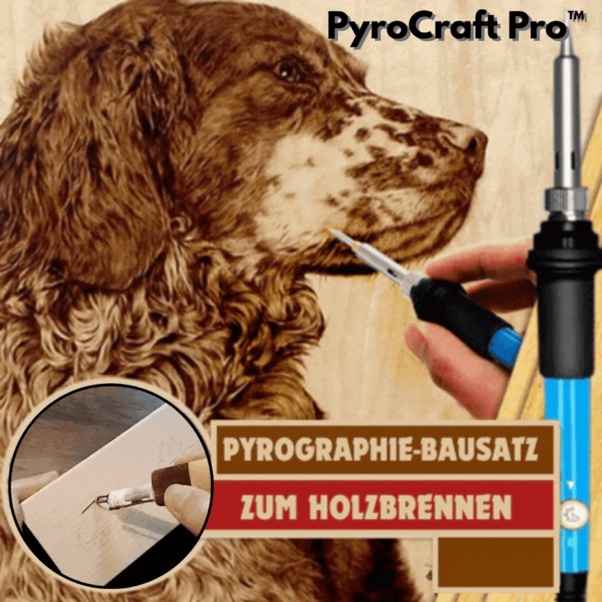 PyroCraft Pro™ |  Lassen Sie Ihrer Kreativität freien Lauf | 1 Set mit 28 Tipps