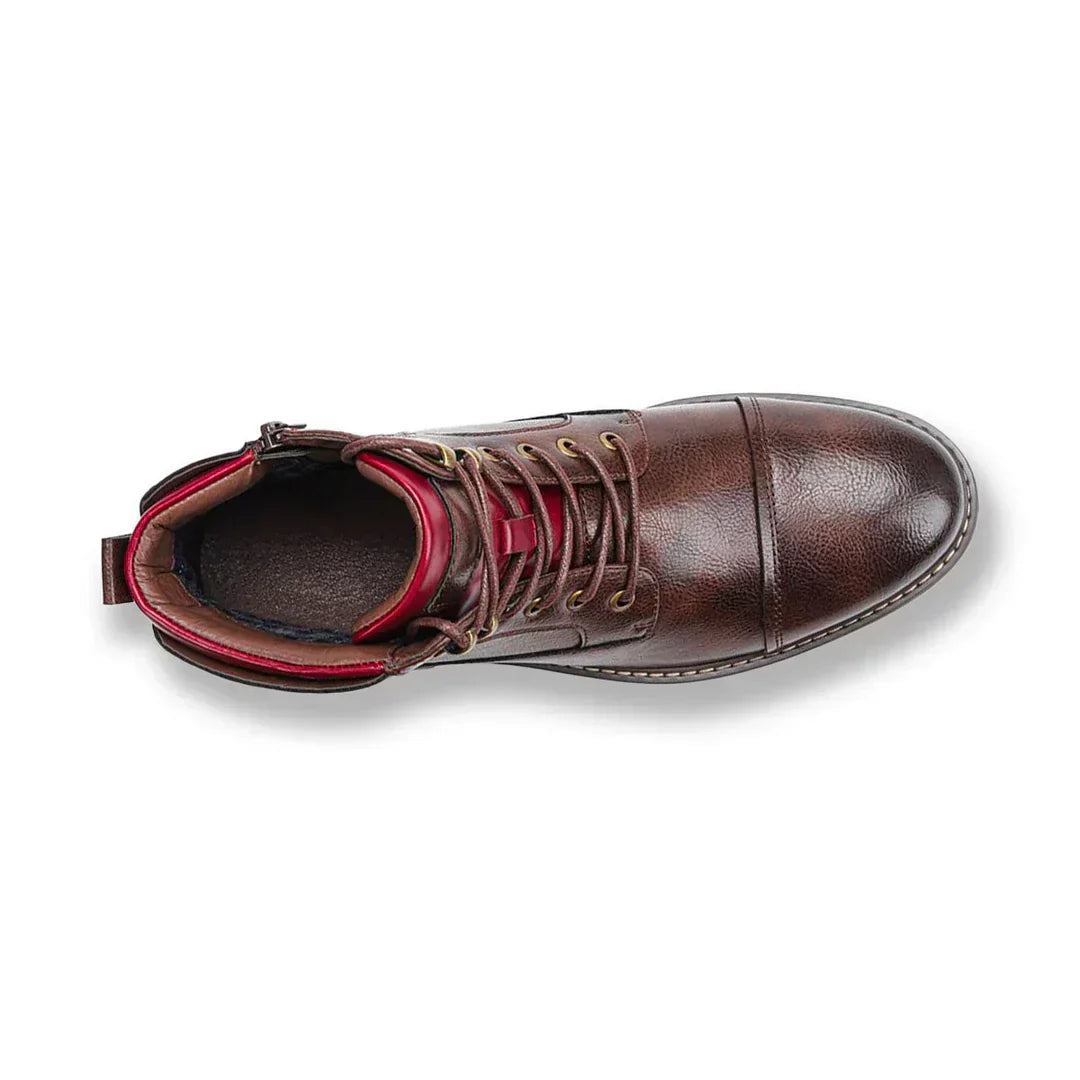 Dawson – Klassische Oxford-Stiefel aus echtem Leder