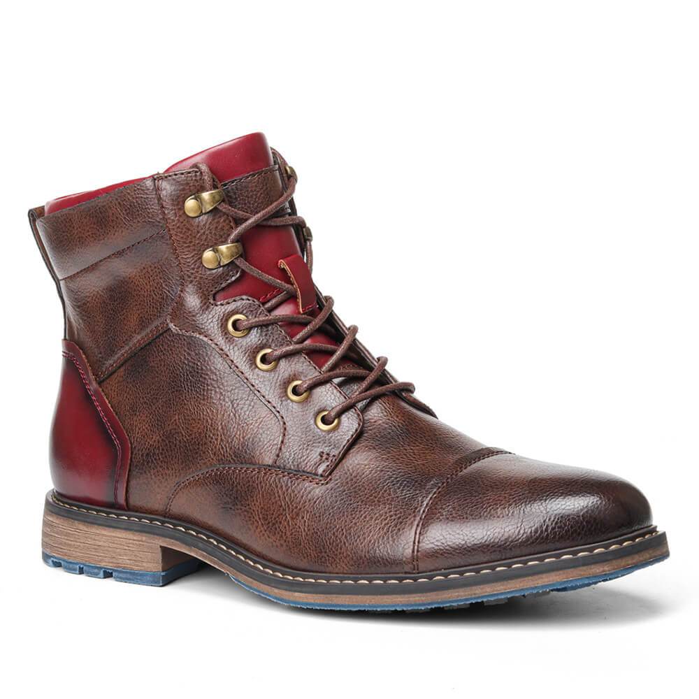 Dawson – Klassische Oxford-Stiefel aus echtem Leder