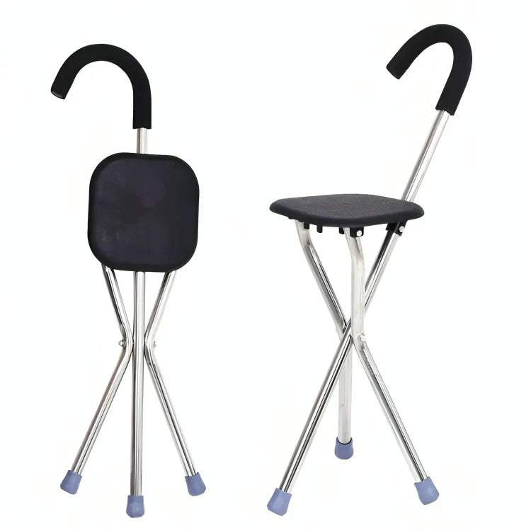 CrutchSeat™ | 2-in-1 Gehstock und faltbarer Sitz