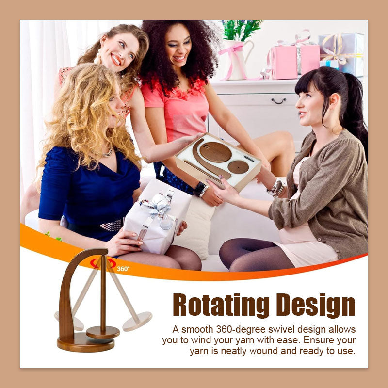 Rotara™ | Tragbarer, drehbarer Garnständer