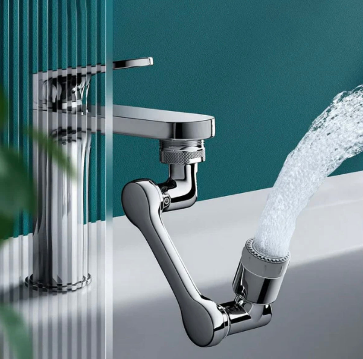 1080° Drehbarer Wasserhahn Aufsatz Verlängerung - Multifunktionaler Verlängerungshahn