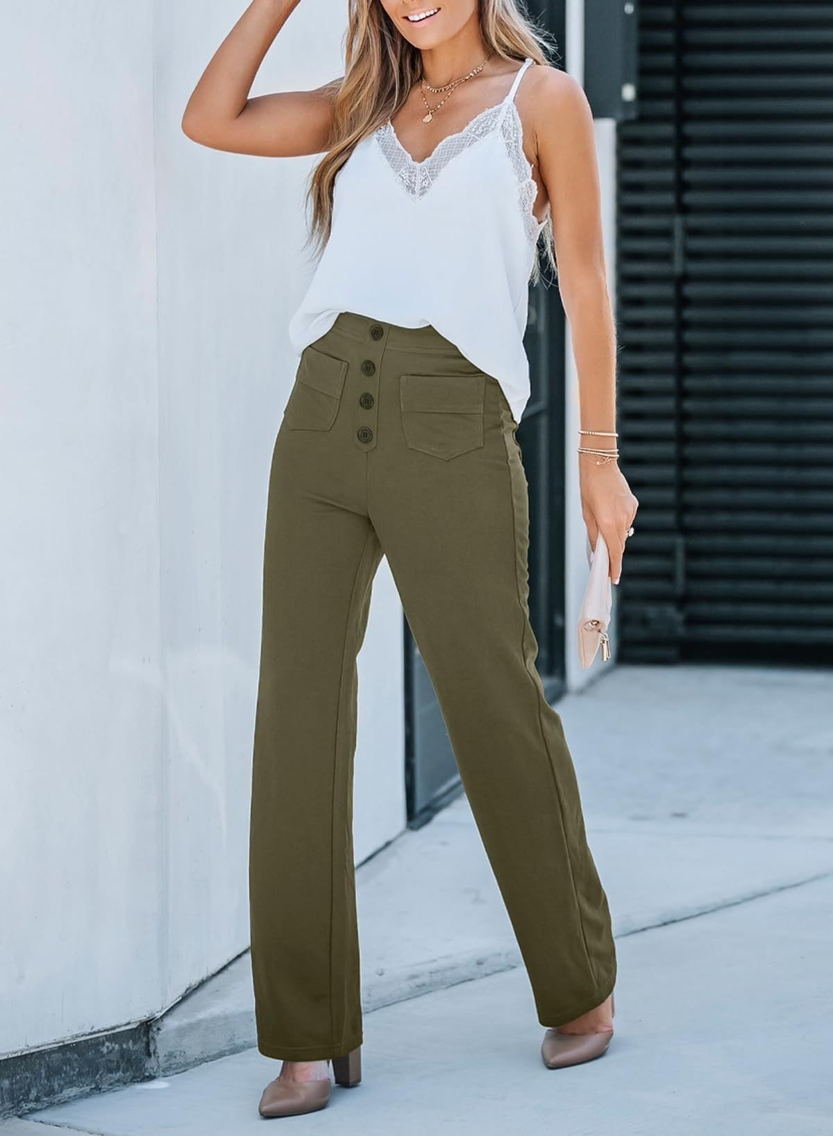 ComfortPlus™ | Lässige Stretch-Hose mit hoher Taille für Frauen