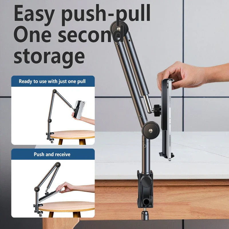 EliteStand™ | Stabiler Tablet- und Handyhalter aus Aluminium