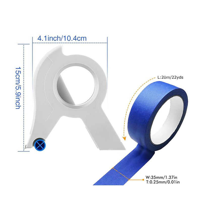 TapeTrim™ | Heimdekoration Abdeckband Schneidwerkzeuge