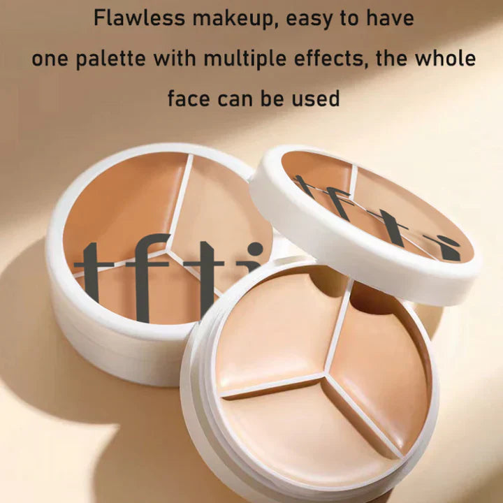 SkinBlend™ | Dreifarbige Concealer-Palette mit Pinsel