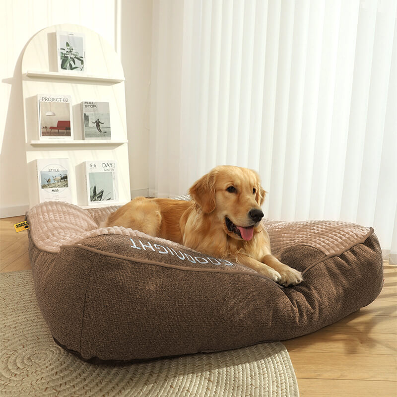 Snuggo™  | Orthopädisches Hundekissenbett mit weichem, waschbarem Bezug [Letzter Tag Rabatt]