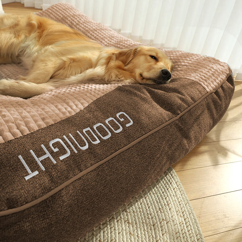 Snuggo™  | Orthopädisches Hundekissenbett mit weichem, waschbarem Bezug [Letzter Tag Rabatt]