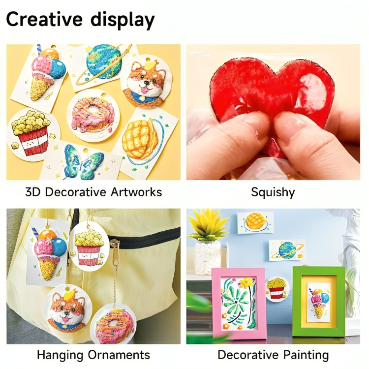 PaintPuff™ | Verwandle einfache Kunstwerke in 3D-Meisterwerke! (Satz von 12 Stück)