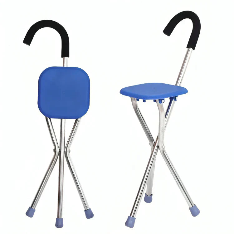 CrutchSeat™ | 2-in-1 Gehstock und faltbarer Sitz