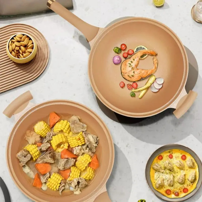 WokMeister™ | Professionelle Non-Stick Wokpande