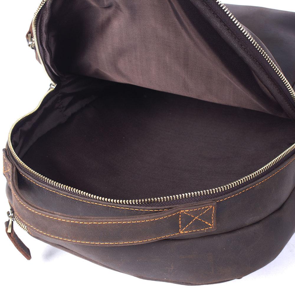 Toledo™ – Moderner Rucksack aus echtem Leder