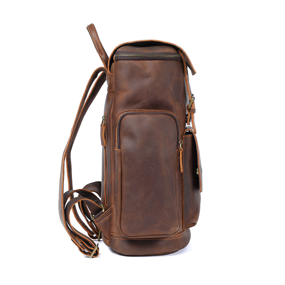 Kalmar™ - Laptop-Rucksack aus Leder