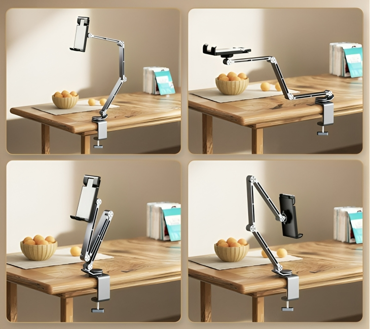 EliteStand™ | Stabiler Tablet- und Handyhalter aus Aluminium
